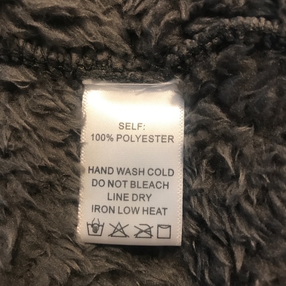 LAST ONE! Super Soft Faux Fur Open Hoodie Jacket - Picture 3 of 4